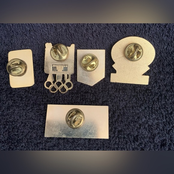 Vintage Collection Of 1992 Summer and Winter Olympic Pins, Lot of 5 - Picture 2 of 5